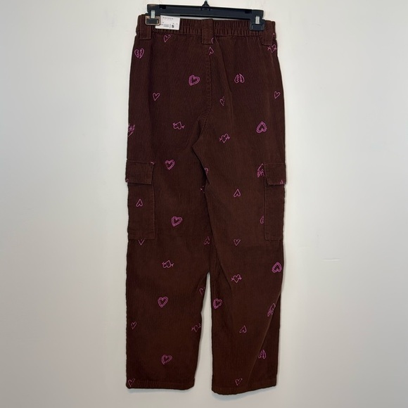 Pacsun Heartbreaker Corduroy Cargo Elastic Waist Pants. Size Small/26. NWT - Picture 10 of 16